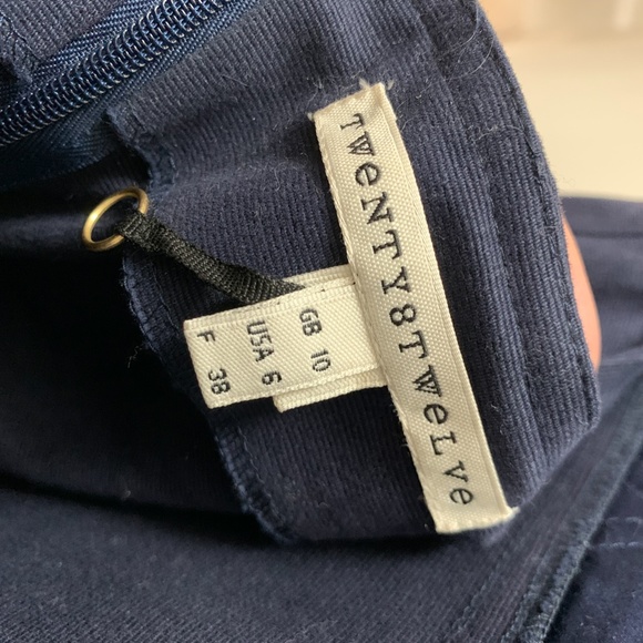 Navy blue party dress US6 Twenty8Twelve S.Miller - Picture 9 of 12